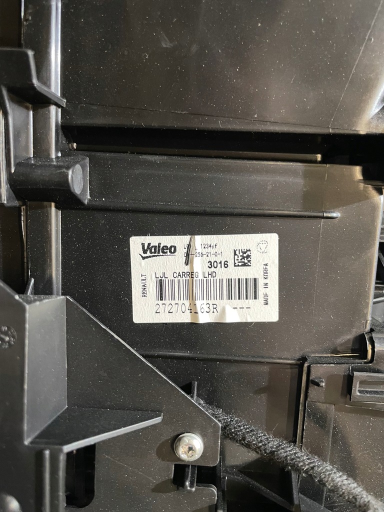 фото №11, Renault arkana отопитель воздуходувка 272704163r