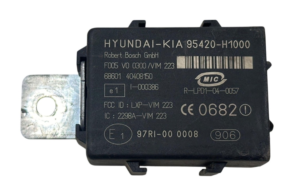 фото №7, Модуль иммобилайзер hyundai santa fé i sm 95420h1000 2.0l дизель 83kw 2005