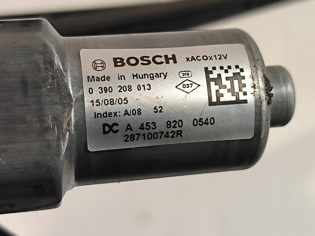 фото №2, Механізм двірник задня 985107024r renault kadjar i