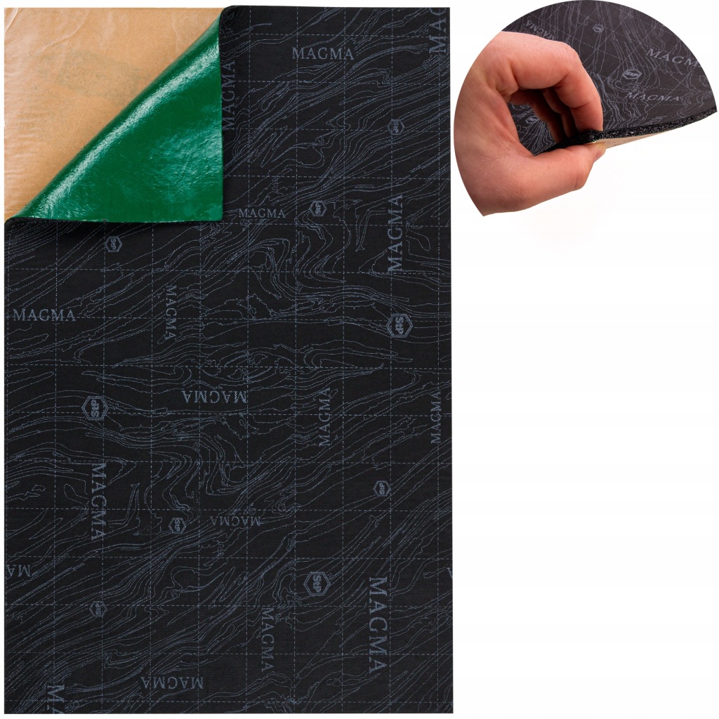 Мат шумоізоляційна підлога samoprzylepna stp magma шумоізоляція автомобіля 6mm Недорого