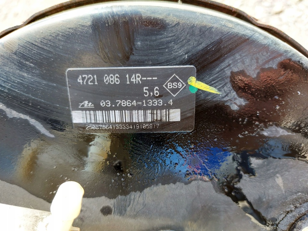 фото №2, Усилитель тормозов насос тормоза renault modus clio iii