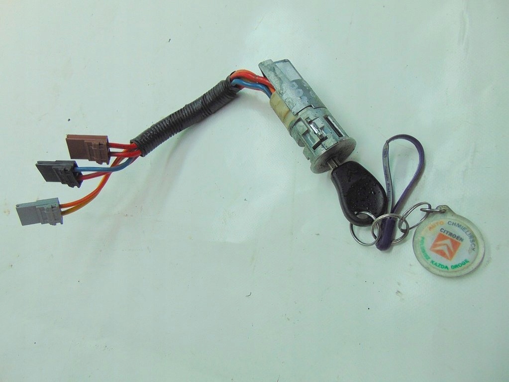 фото №6, Citroen berlingo i 1.4 2000r замок зажигания + ключ