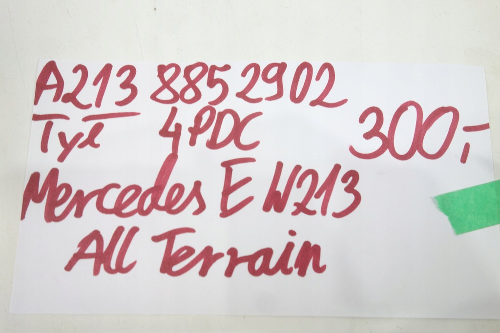 фото №11, Бампер задня 4 pdc mercedes e w213 all terrain