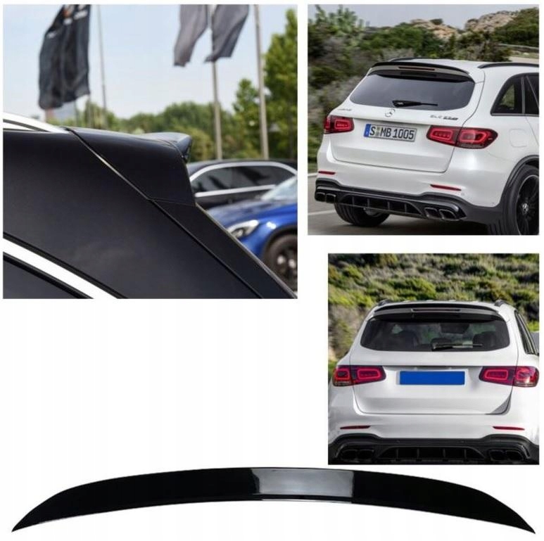 фото №1, Спойлер даховий mercedes glc x253 black