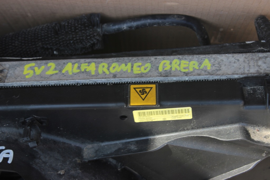 фото №10, Радиатор wody вентилятор alfa romeo brera 2.2 jts