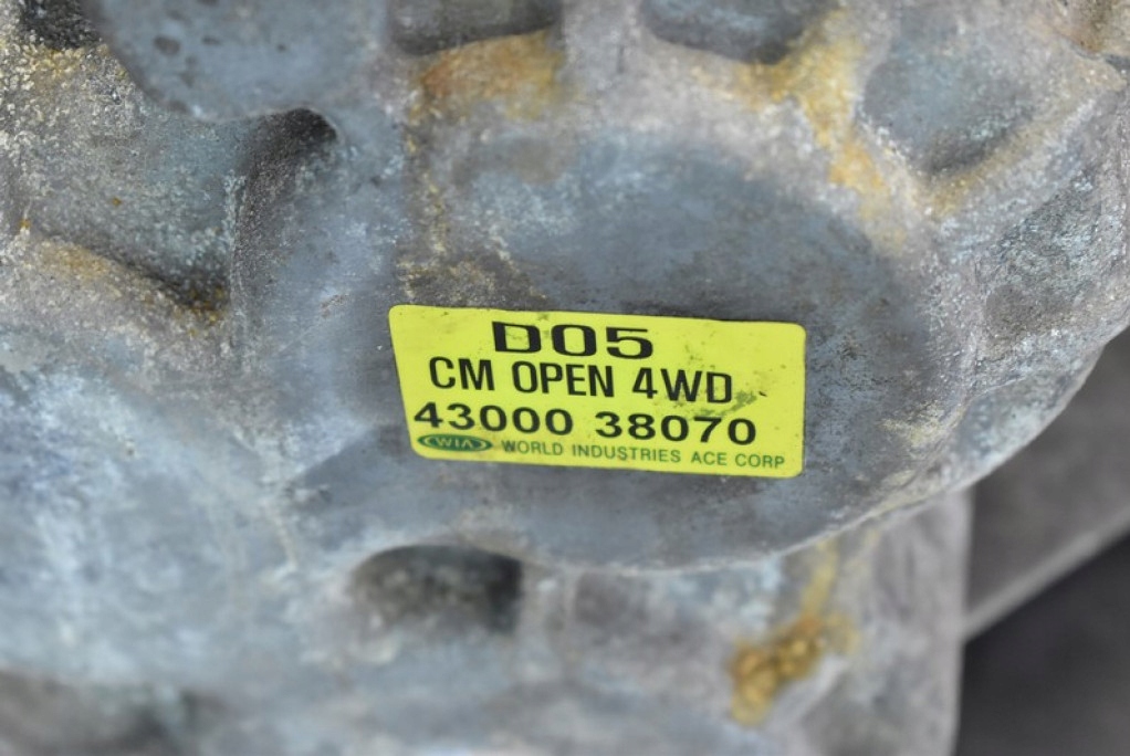 фото №7, Коробка передач передач 43000-38070 hyundai santa fe 2 ii 2.2 crdi 153 km 4x4 06-10