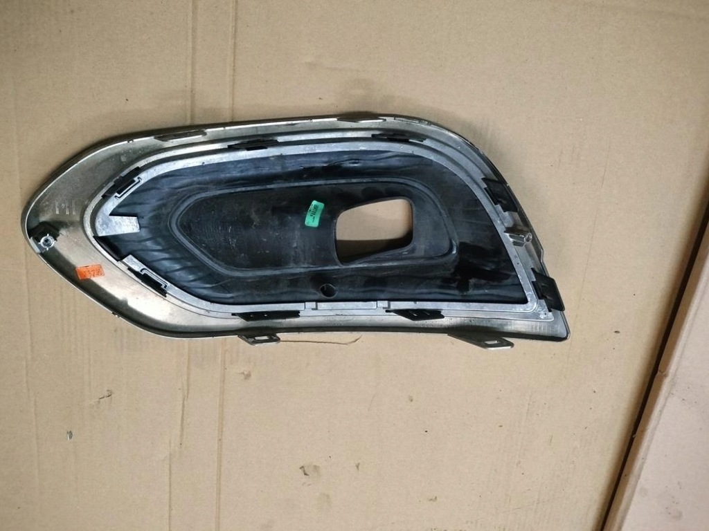 фото №3, Решётка перед правая + хром renault kadjar lift 18- полный нет клеёный