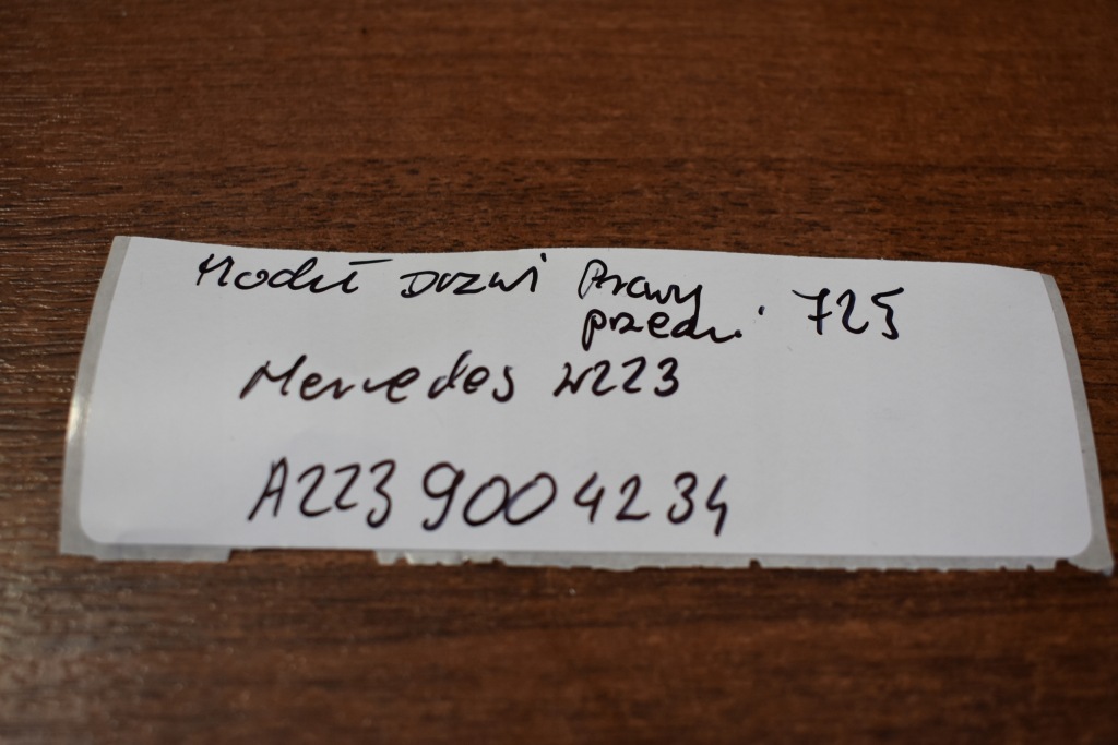 фото №4, Idealny модуль двері правий передній mercedes w223 1