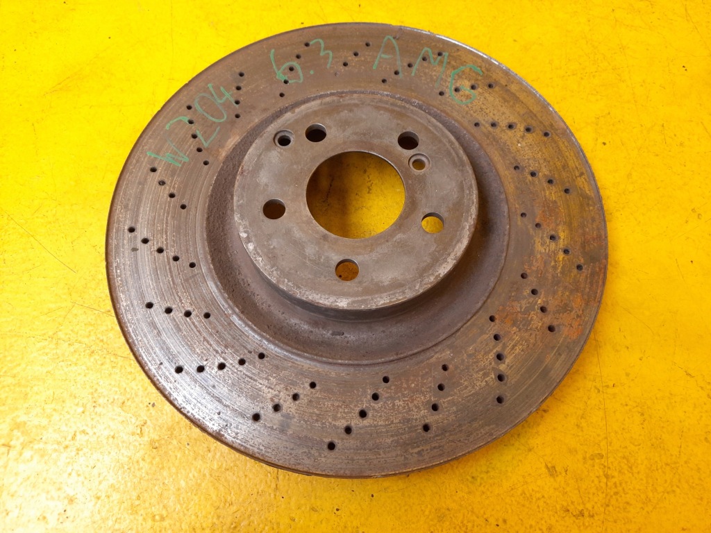 фото №1, Mercedes w204 6.3 amg диск тормозная перед