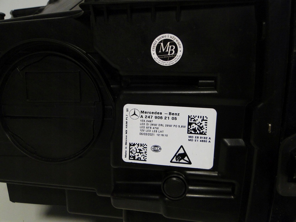 фото №14, Mercedes glb x247 247 лампа левая led high performance