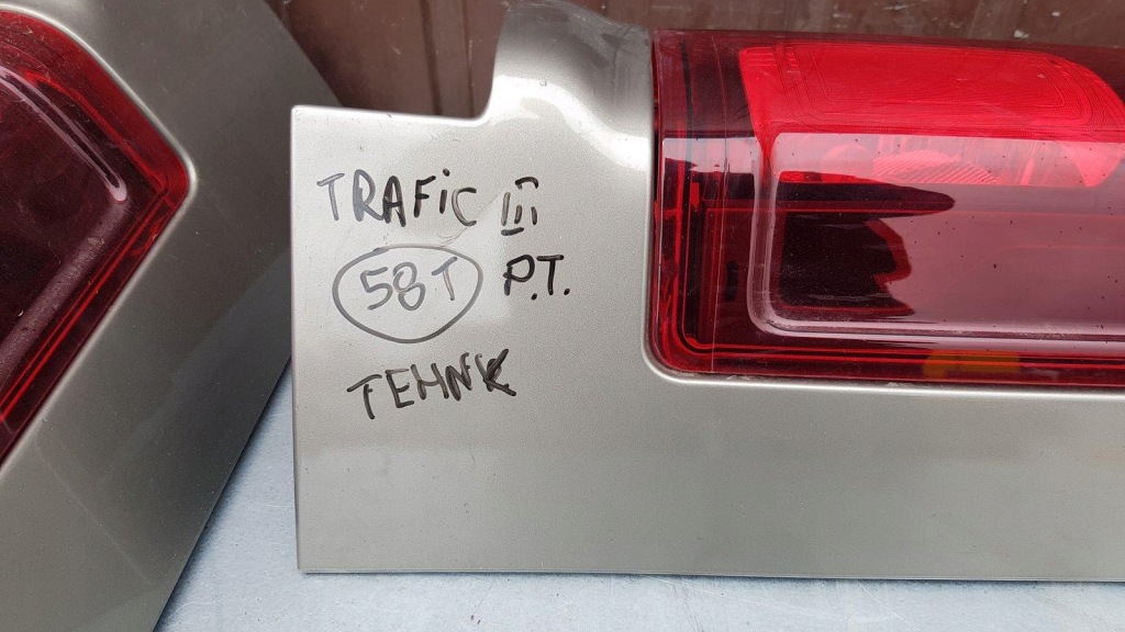 фото №2, Лампа правий задня tehkn renault trafic iii