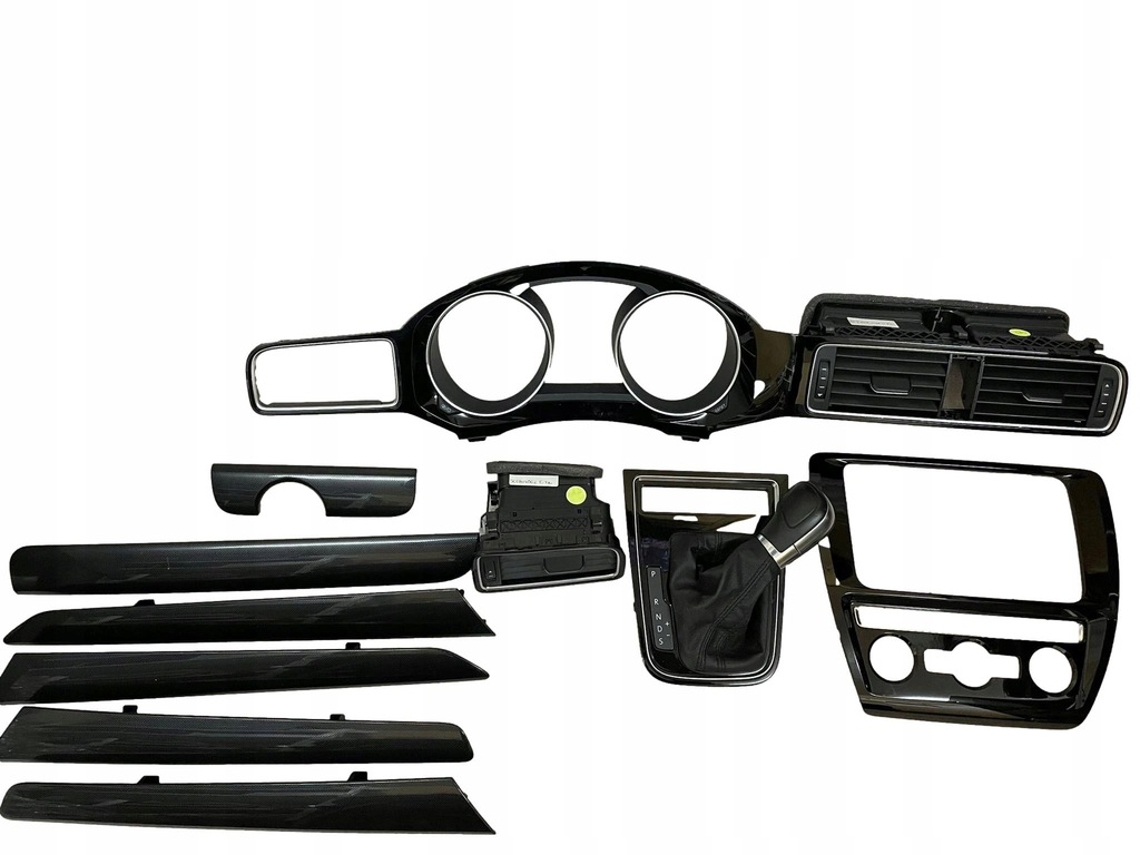 фото №1, Vw jetta 5c dekor рамка консоли pianio łuska