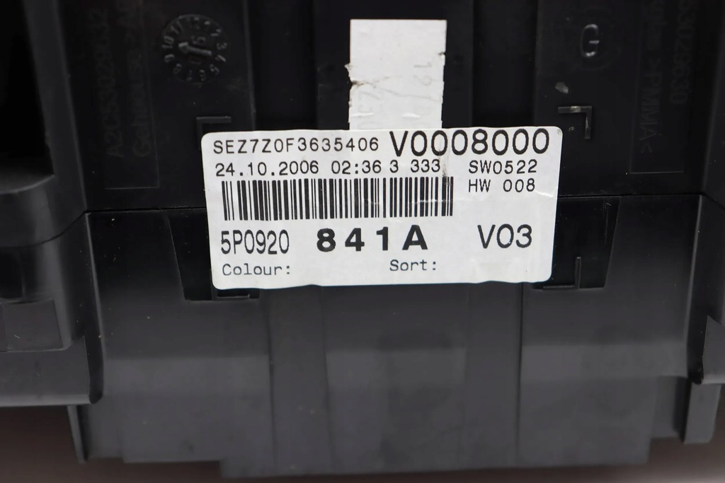 фото №6, Seat altea toledo iii fr лічильник прилади спідометр дизель 5p0920841a