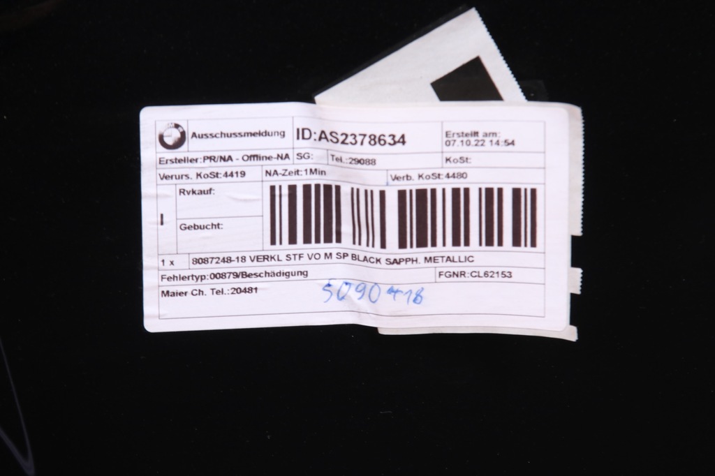 фото №15, Bmw 7 g70 i7 m-pakiet бампер перед передний 475