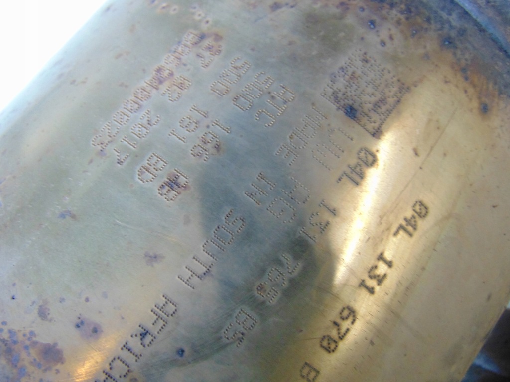 фото №10, Dpf фильтр vw golf vii tiguan audi a3 1.6 tdi 04l131670b