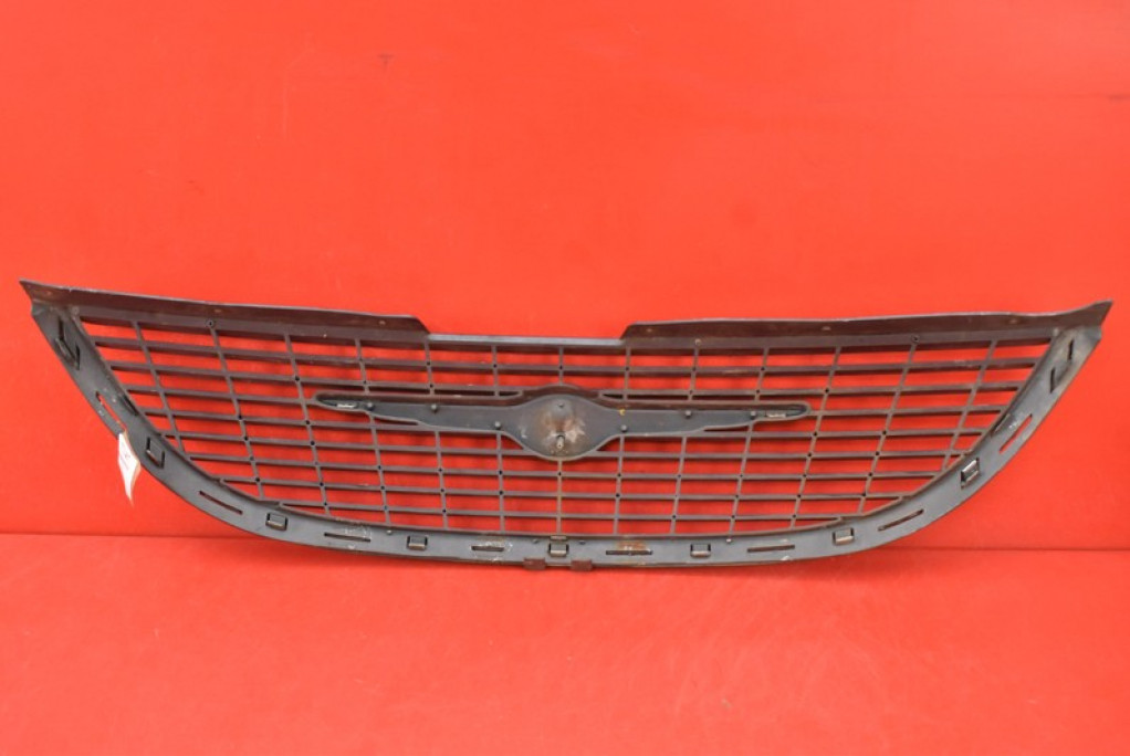 фото №6, Решётка радиатора решётка радиатора серая хром 857 522 aa chrysler gran voyager 4 iv 01-04