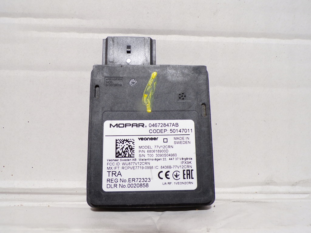 фото №1, Jeep compass ii 21r датчик мертвого pola 04672847ab