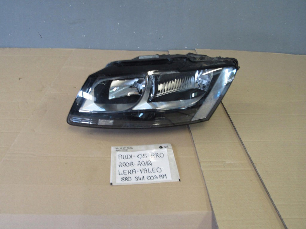 фото №1, Audi q5 8ro 2008-2012 лампа левый перед valeo
