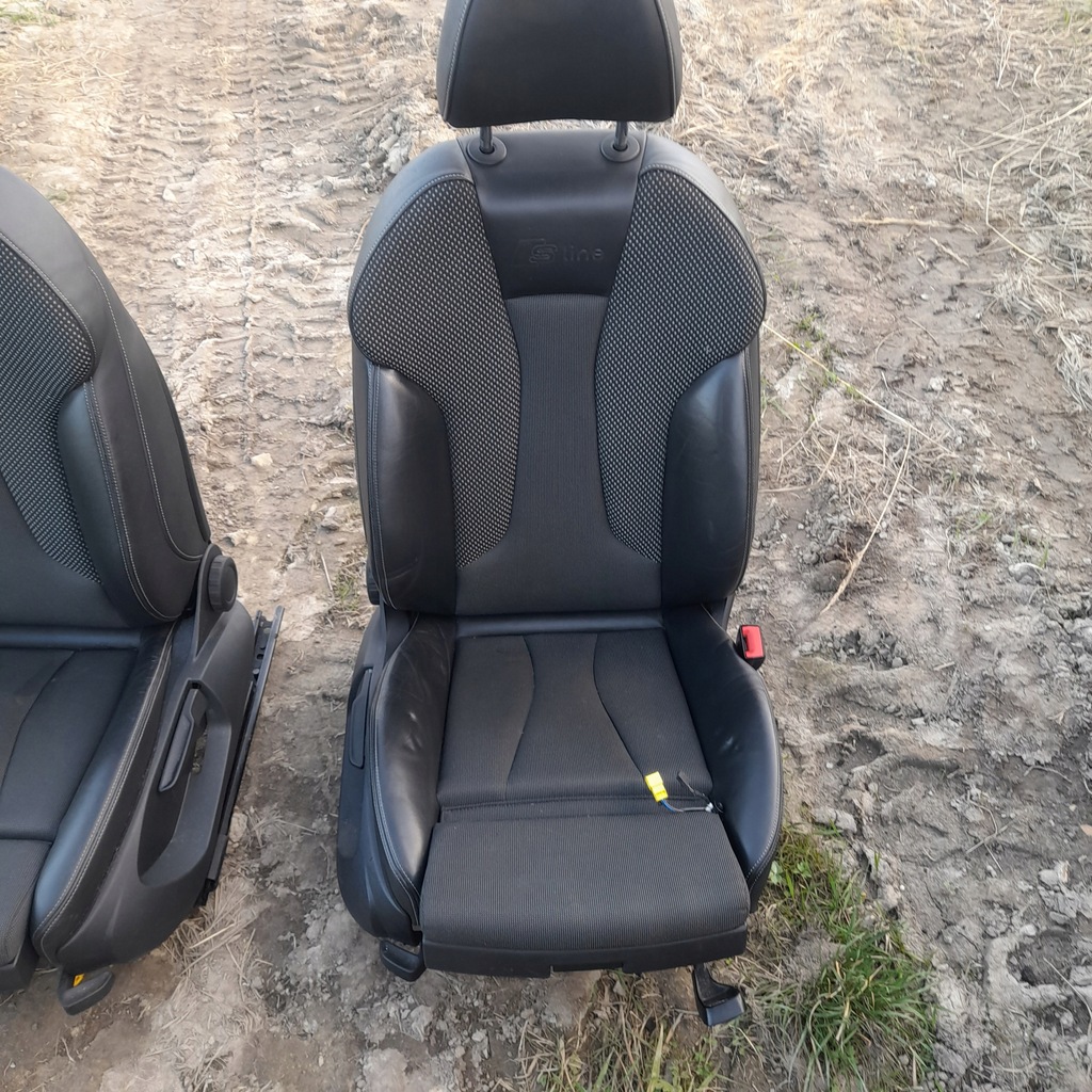 фото №8, Audi a3 8v s-line сидіння сидіння напівшкіра