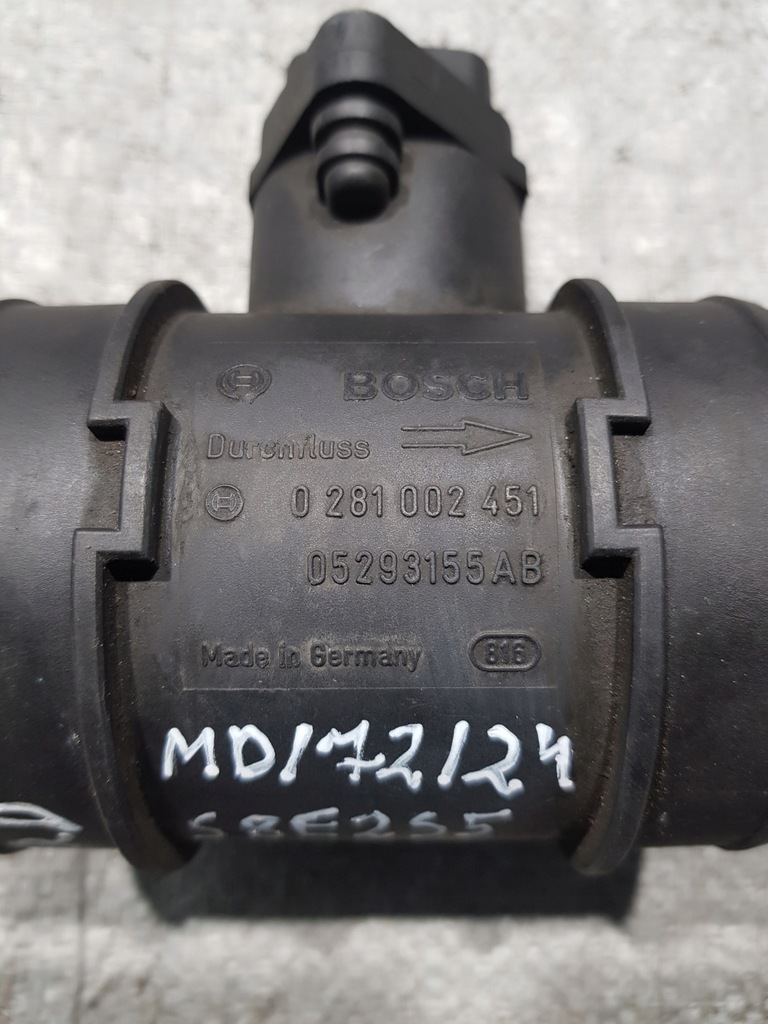 фото №5, Витратомір chrysler voyager 2.5 crd 0281002451