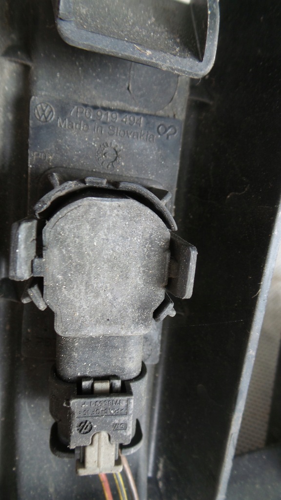 фото №7, Решётка бампера передний правая touareg ii 2014 pdc 7p6853666a парктроник