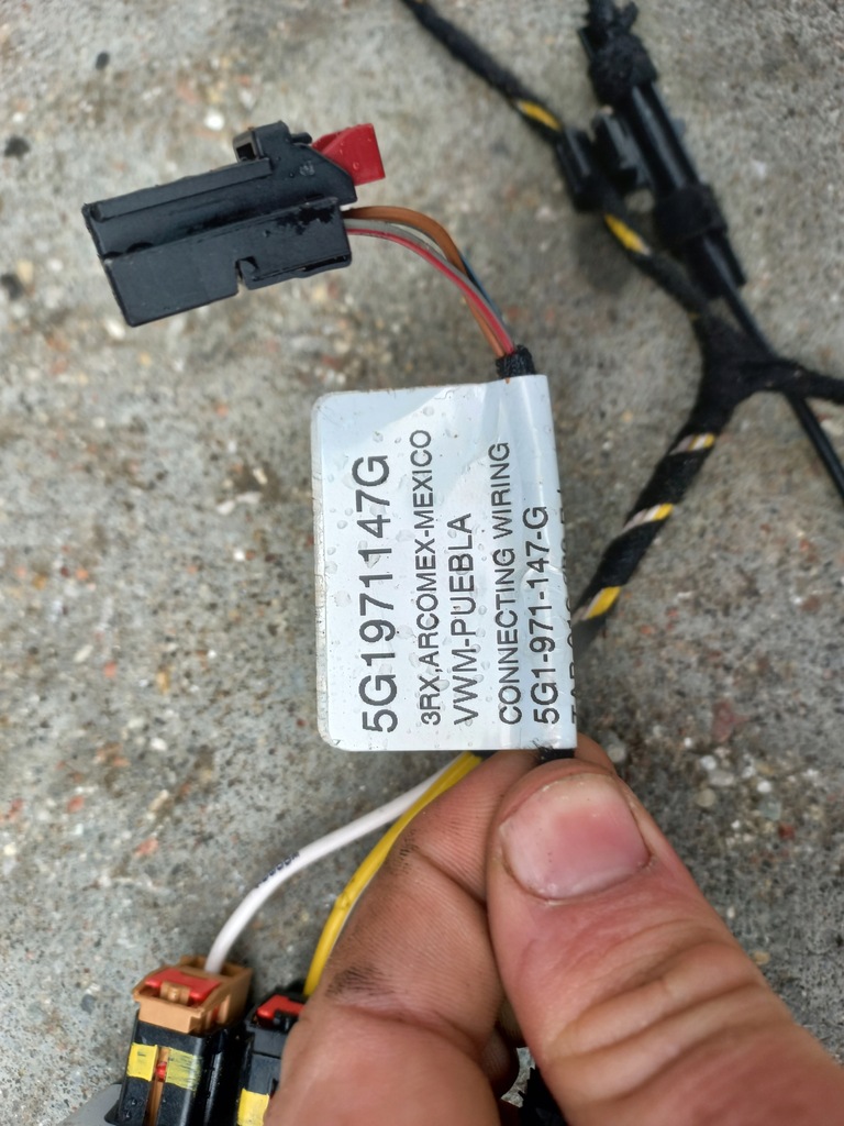 фото №8, Volkswagen golf vii 14- жгут крышки багажника usa