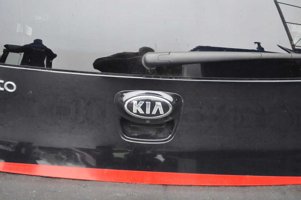 фото №5, Kia picanto ii кришка багажника багажника задня задня комплектна