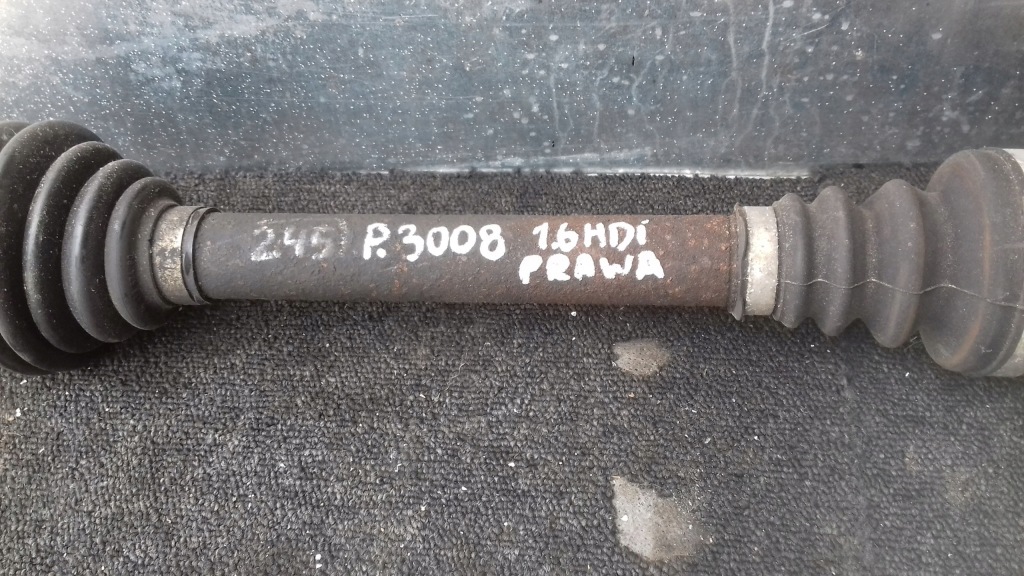 фото №4, Приводной вал правая peugeot 3008 1.6hdi