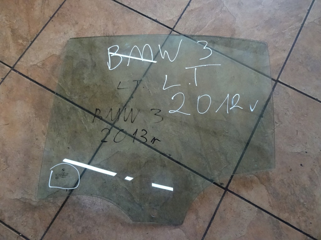 фото №1, Bmw 3 12' скло двері лівий задня