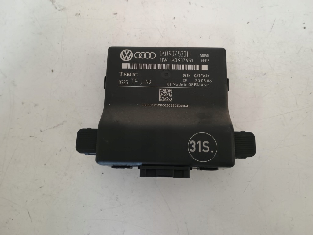 Купити Модуль шлюз volkswagen оригінальний номер 1k0907530h