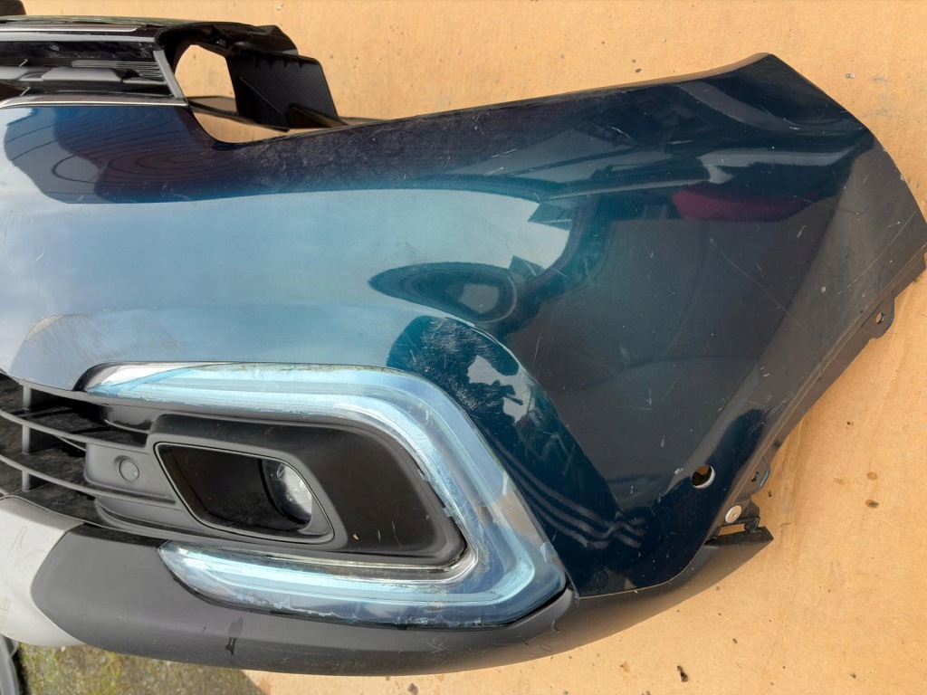 фото №11, Бампер передний kompletny renault captur i captur 1 6xpdc niebieski orygina