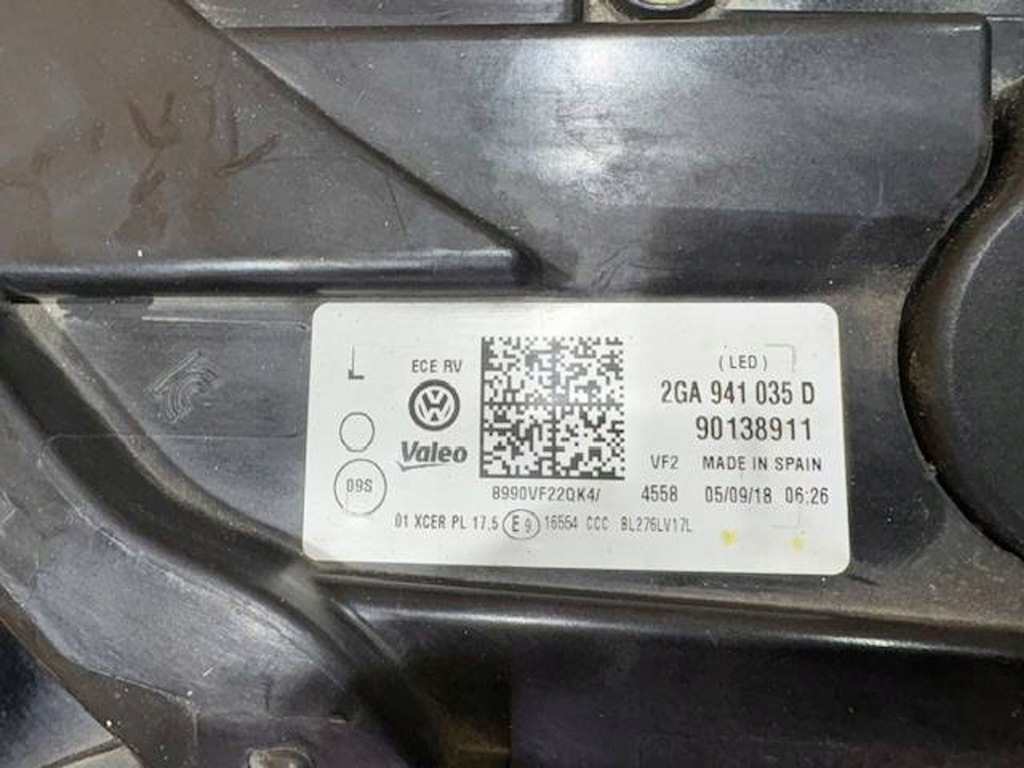 фото №9, Vw t-roc 2ga лампа ліва перед full led 2ga941035d