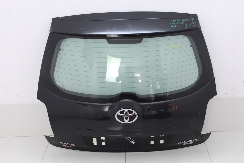 фото №6, Крышка багажника багажника задняя toyota auris i 06-09r