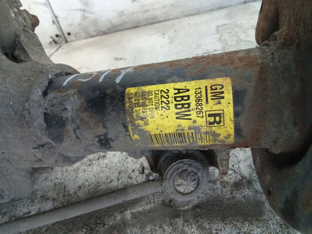 фото №4, I317 амортизационная стойка правый opel astra j gtc 2.0 13368267