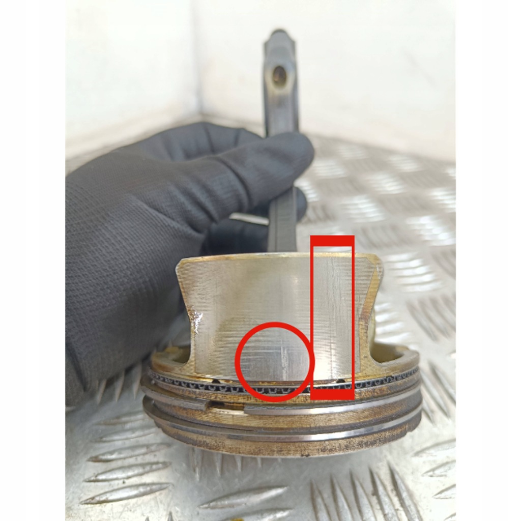 фото №11, Mercedes-benz s w221 2007 поршень с шатун