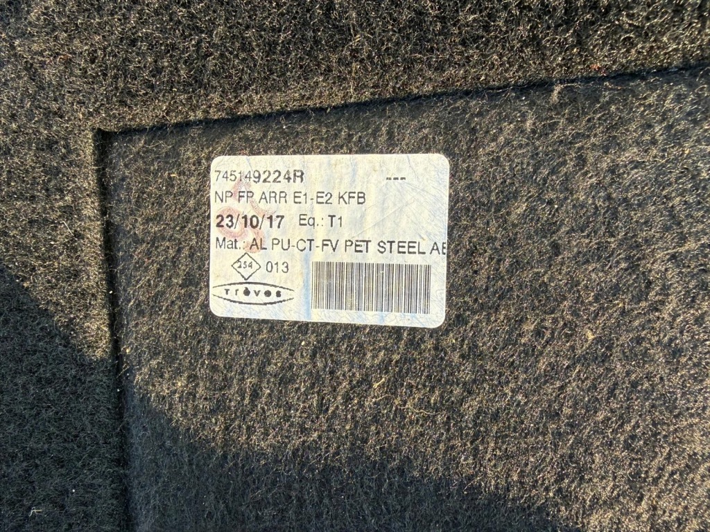 фото №5, Renault megane iv kombi 16-24 полиця підлога багажника 745149224r 745144665r