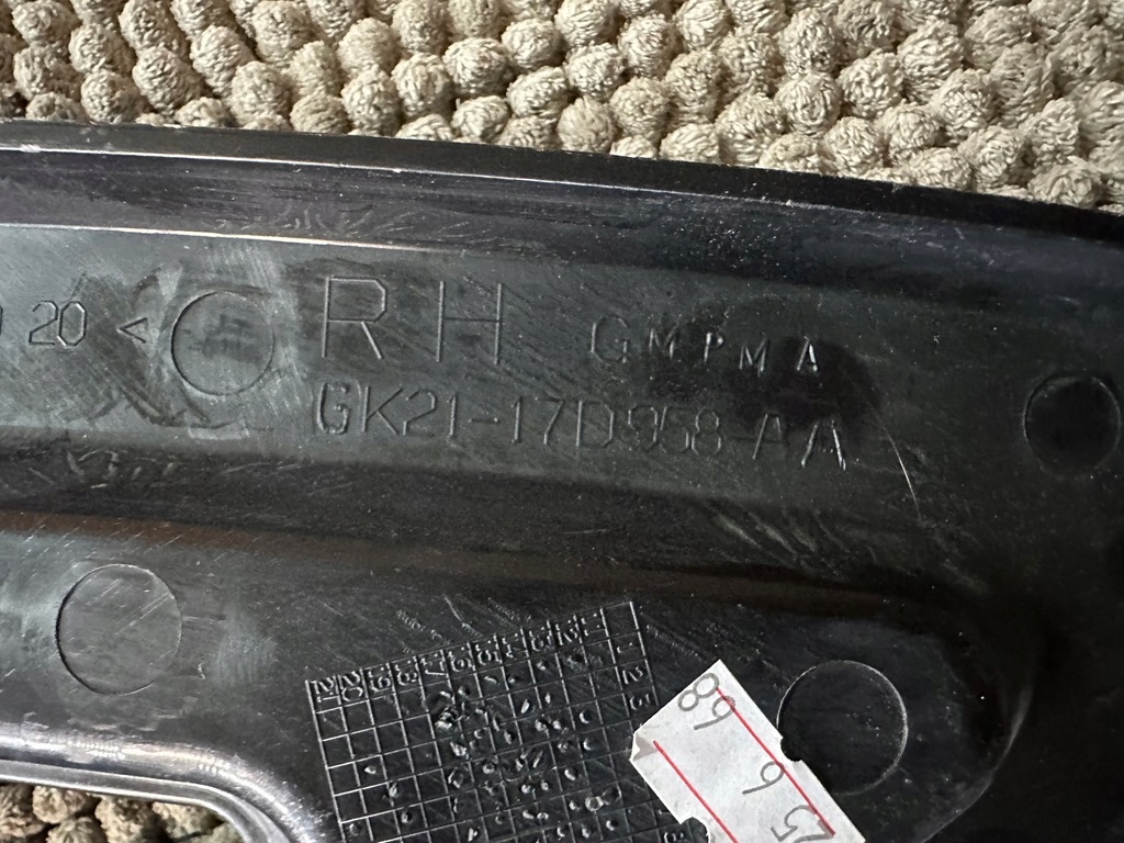 фото №7, Ford transit custom направляющие крепления крепления бампера передний правый левый