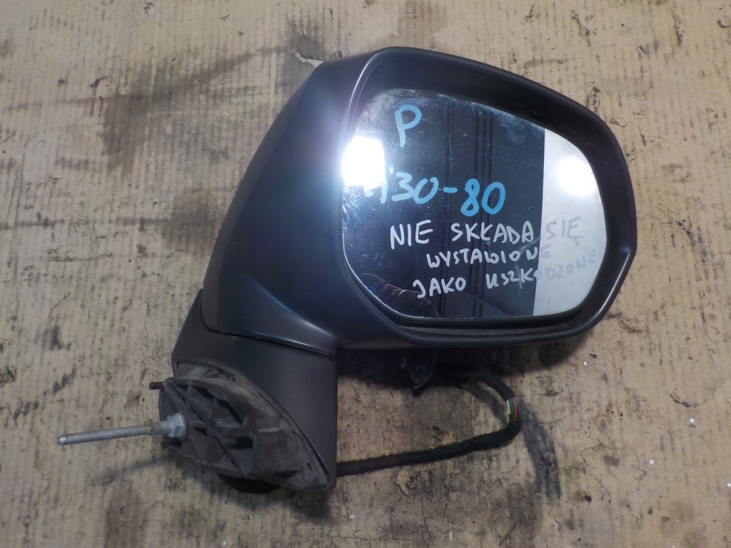 фото №1, Зеркало правое, peugeot 3008