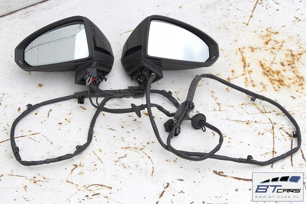 фото №7, Audi tt дзеркало двері ліва асистент 10+2 pin 8s ly9t зовнішнє pinów кабель