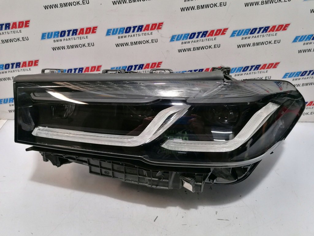 фото №1, Bmw 5 g30 g31 f90 lift лампа перед левая led shadowline black line 8084375