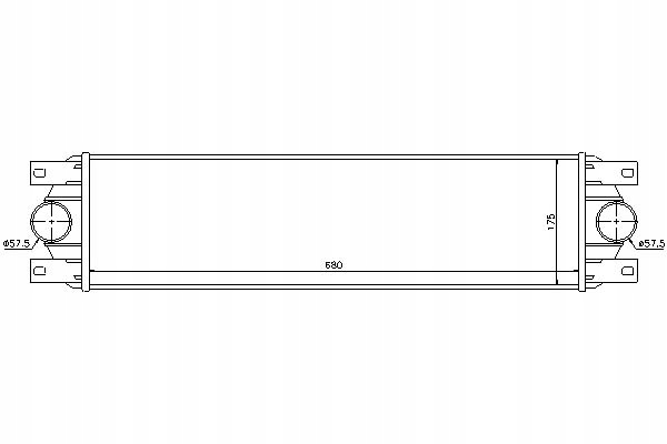 фото №2, Интеркулер nissan interstar opel movano renault m