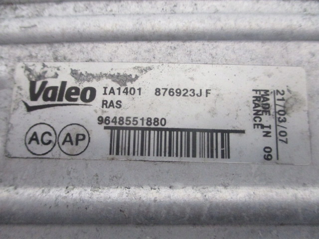 C4 1 1.6 hdi інтеркулер радіатор повітря 9648551880 Ціна