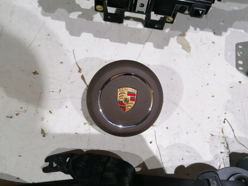 фото №6, Porsche cayenne 9y 2020 панель приладів консоль подушка безпеки ремені