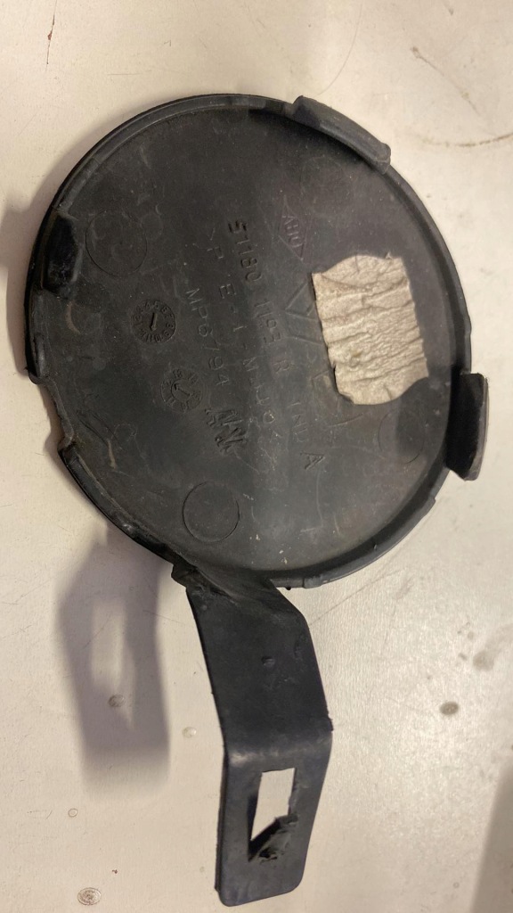 фото №2, Dacia lodgy 2012-2019 заглушка фаркоп задняя оригинал