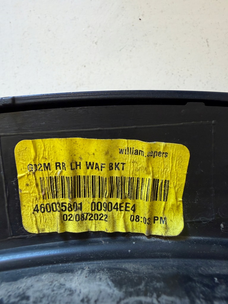 фото №6, Bmw x4 g02 x3 g01 ліва молдинг крила заднього 460035801