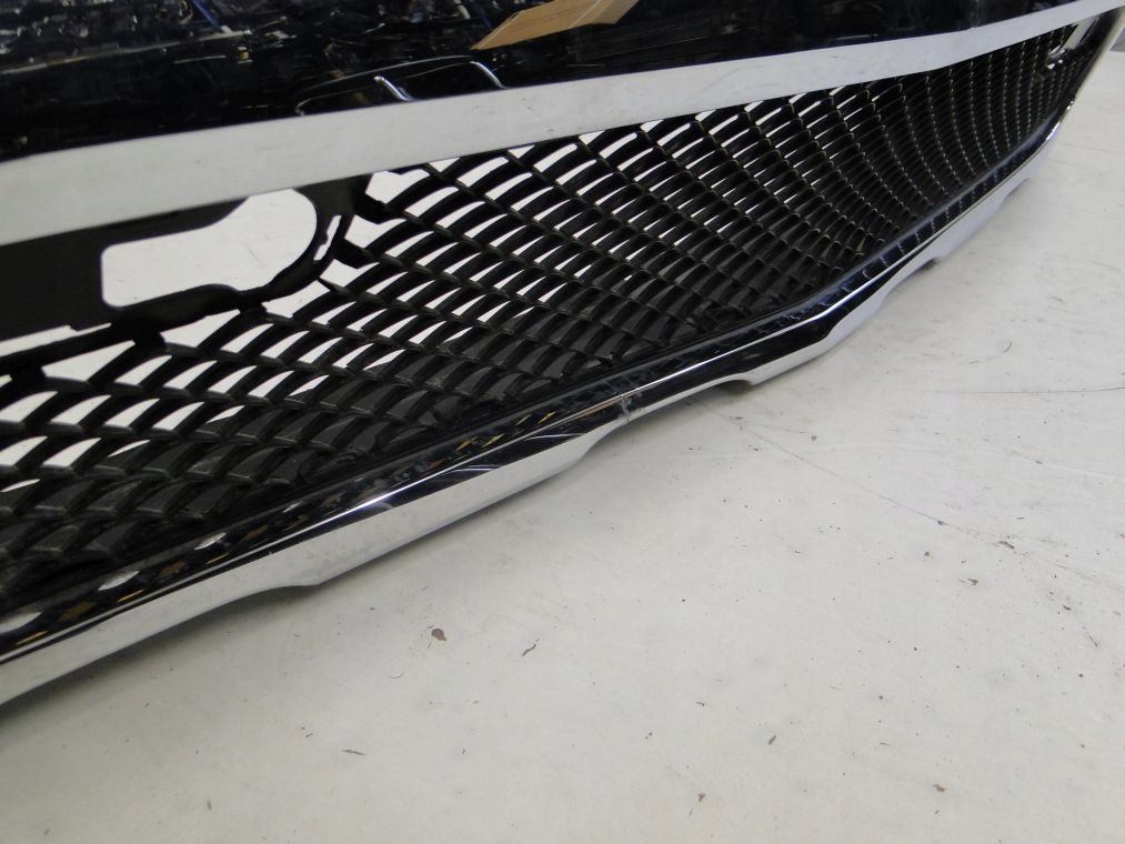 фото №10, Mercedes glc x253 хром дифузор решітка dół перед