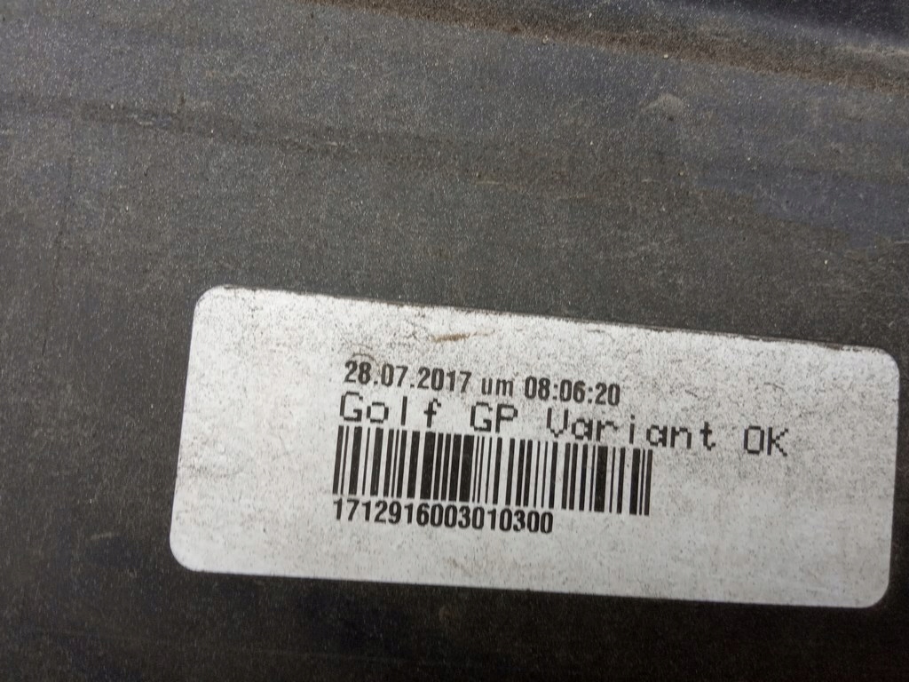 фото №16, Volkswagen vw golf 7 vii kombi lift - бампер задня