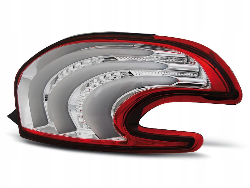 фото №1, Лампи світлодіодний peugeot 208 12-15 red white led bar