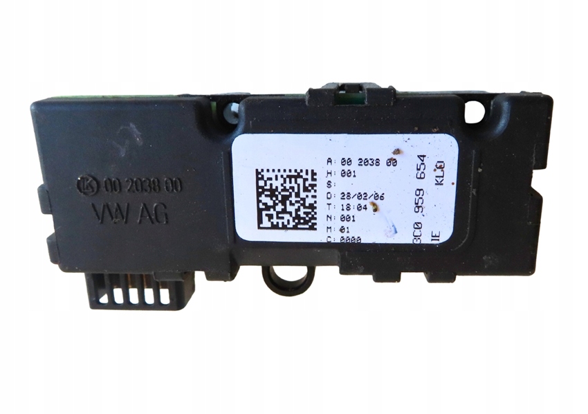 фото №1, Датчик kąta повороту керма volkswagen passat b6 2005-2010 rok 3c0959654