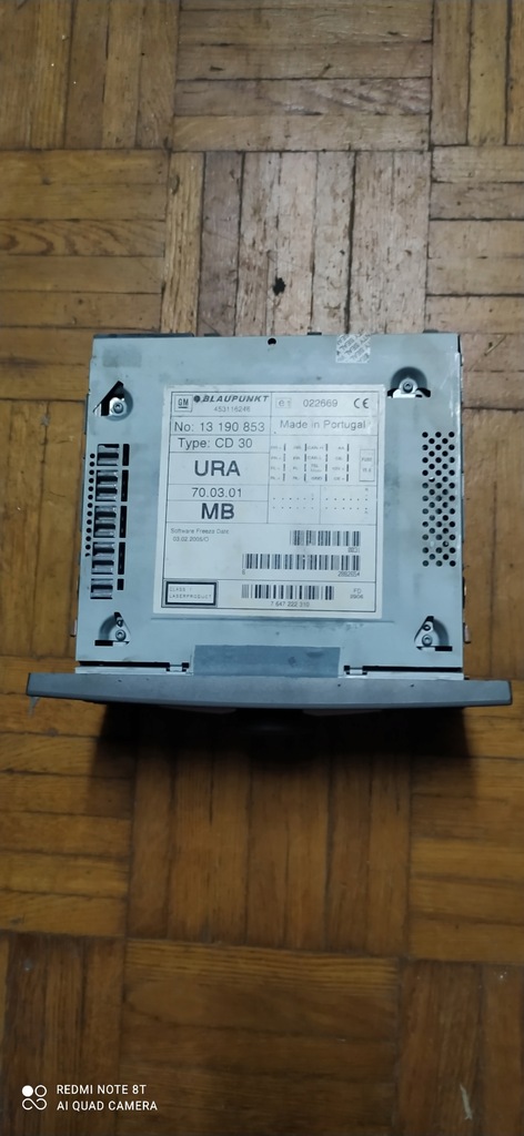 фото №3, Розкодований радіо opel оригінальний номер 13190853 vectra c signum